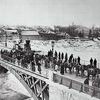 Stone bridge over the river Western Dvina 1876 | Historical Review Of Vitebsk