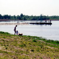 озеро Сосна у поселка Должа | Реки и озера | Витебск - достопримечательности