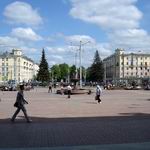 Railway Station Square - the face of Vitebsk.