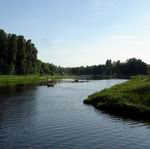 Vitba River in Vitebsk